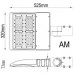 NEW! 150W LED Shoebox Parking Lot Light Fixture